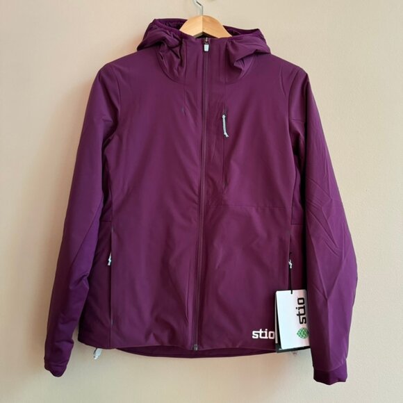 Stio Women's Fernos Insulated Jacket Violet Twilight S NWT - Picture 2 of 8